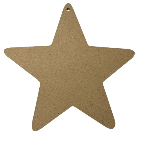 Star 6&quot; - 1/4&quot; Thick MDF