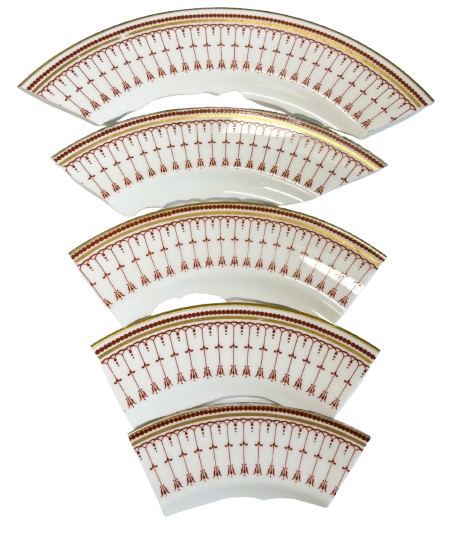 5 Spode Kensington China Plate Pieces