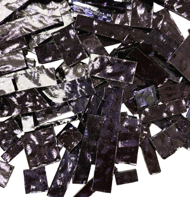 Violet Waves Mirror Offcuts 1/2 Lb
