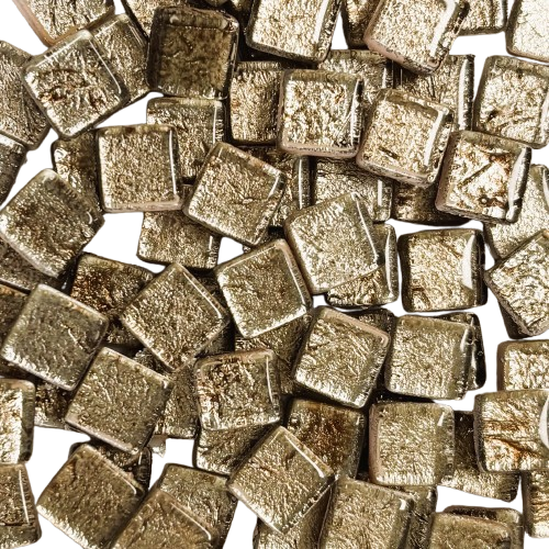 10mm Pewter Foil Tiles