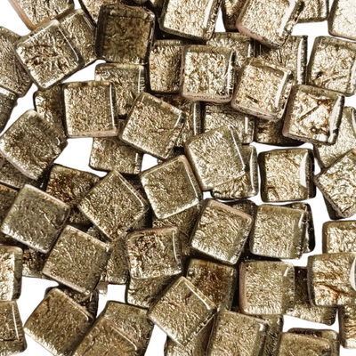 10mm Pewter Foil Tiles