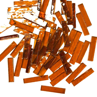 Transparent Copper Stained Glass Skinnies