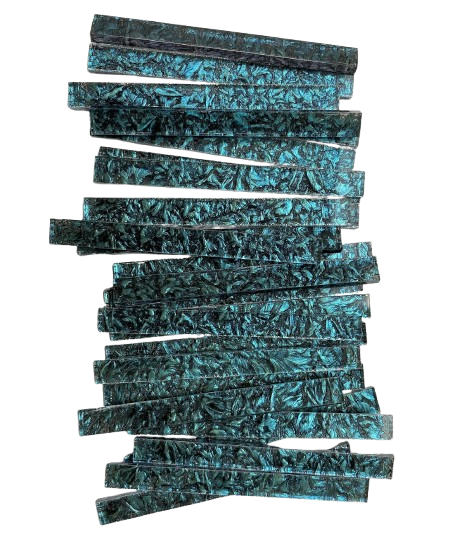 25 Bluegreen Van Gogh Sticks (1/4&quot; x 3&quot;)