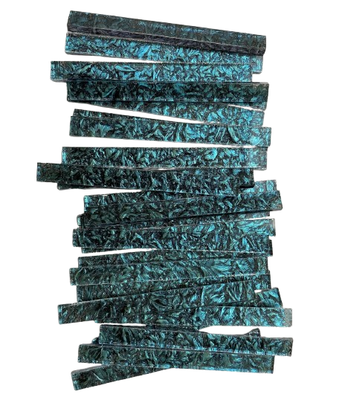 25 Bluegreen Van Gogh Sticks (1/4&quot; x 3&quot;)
