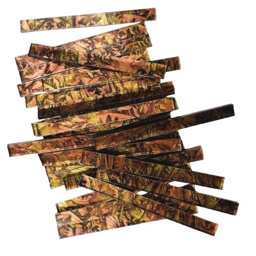 25 Copper &amp; Gold  Van Gogh Sticks (1/4&quot; x 3&quot;)
