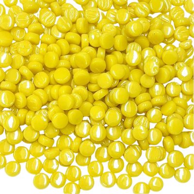 Yellow Glass  Mini Dots