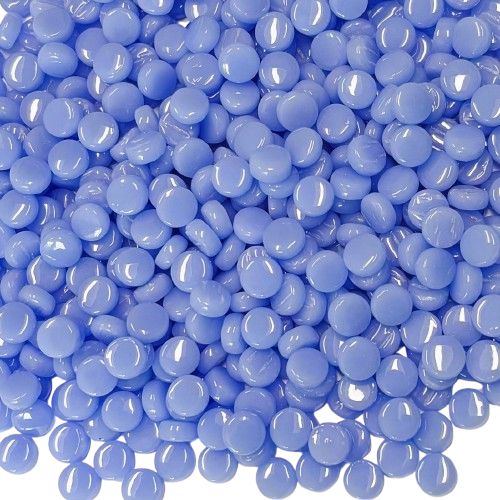 Light Blue Glass Mini Dots