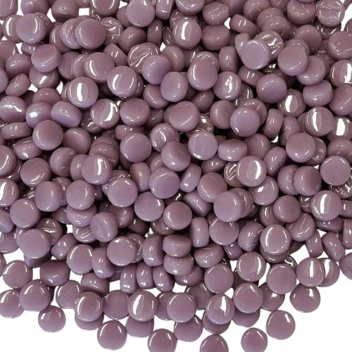 Lilac Purple Glass Mini Dots