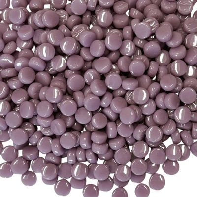 Lilac Purple Glass Mini Dots