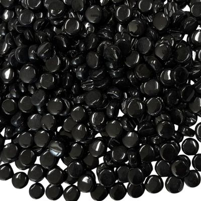 Black Glass Mini Dots