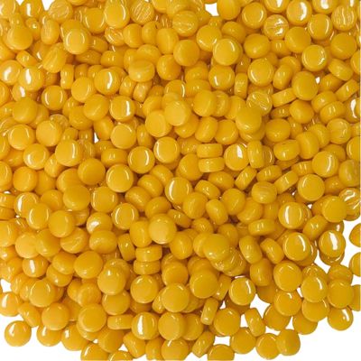 Sunflower Yellow Glass Mini Dots