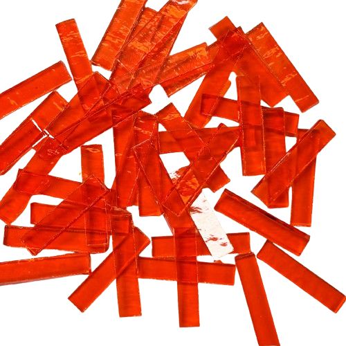Transparent Orange Ripple Skinnies