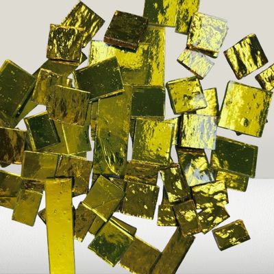Yellow Mirror Mix Offcuts 1/2 Lb