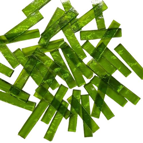Transparent Spring Green Waves Skinnies