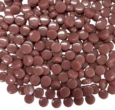 Antique Rose Glass Mini Dots