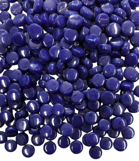 Royal Blue Glass Mini Dots
