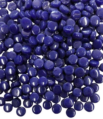 Royal Blue Glass Mini Dots