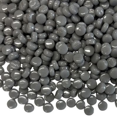 Deep Gray Glass Mini Dots