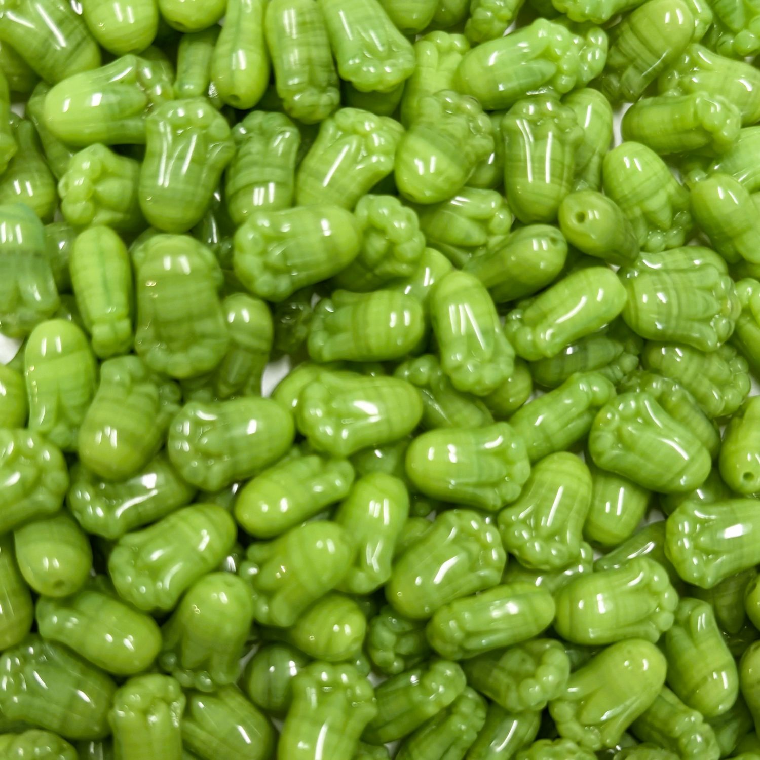 Chartreuse Green Czech Tall Tulips