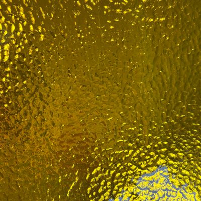Yellow Hammered Mirror Sheet