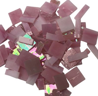 Pink Mix Stained Glass Offcuts 1/2 Lb