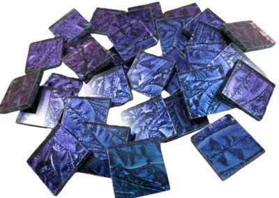 Blue Violet Sparkle Van Gogh Tiles