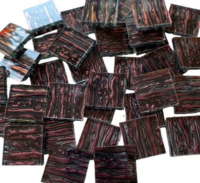 Red Sparkle Rain Tiles