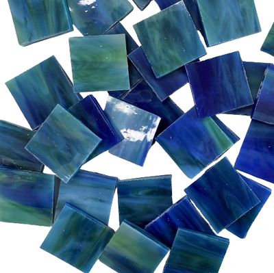 Dark Blue &amp; Green Tiles