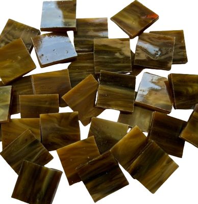 Brown &amp; Amber Swirl Tiles