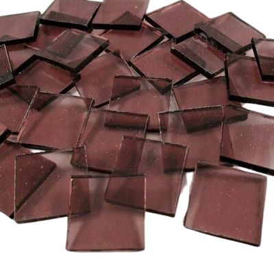Transparent Violet Rose Tiles