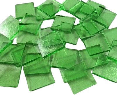 Transparent Light Green Tiles