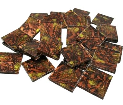 Copper &amp; Gold Van Gogh Tiles
