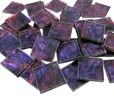 Violet &amp; Red Van Gogh Tiles