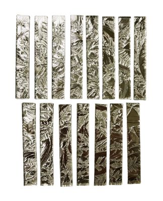 15 Silver Frost Mirror Large Rectangle Tiles