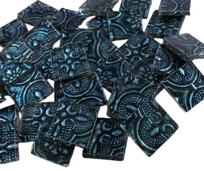 Turquoise Flora Tiles