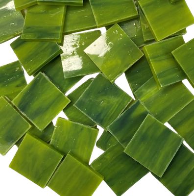 Lime &amp; Dark Green Opal Tiles