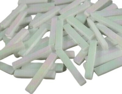 Iridescent White Skinnies