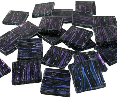 Blue Violet Rain Tiles