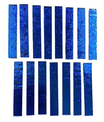 15 Royal Blue Mirror Large Rectangle Tiles