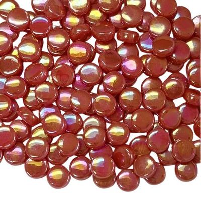 8mm Iridized Mini Glass Dots