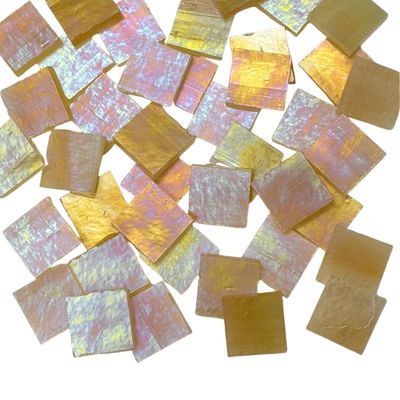 Iridescent Amber Tiles