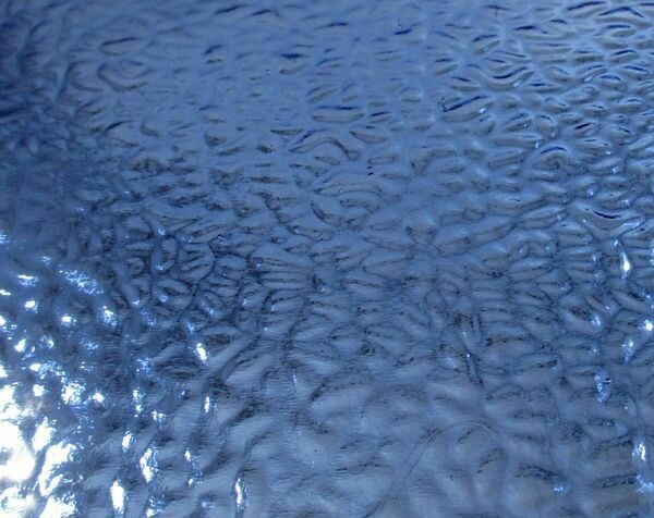 Baby Blue Waves Mirror Sheet