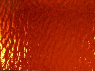 Orange Ripple Mirror Sheet