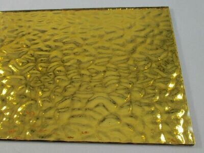 Gold Waves Mirror Sheet