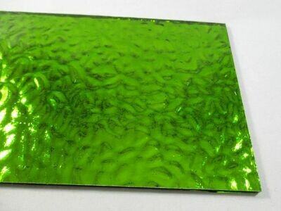 Spring Green Waves Mirror Sheet