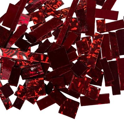 Red Mix Mirror Offcuts 1/2 Lb