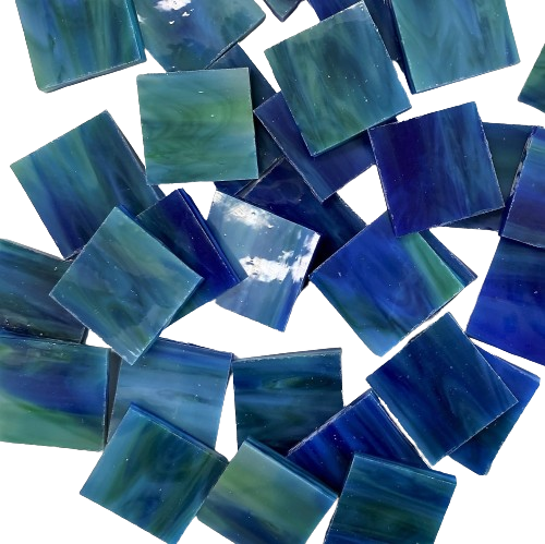 Dark Blue &amp; Green Tiles