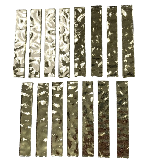 15 Antique Lace Waves Mirror Large Rectangle Tiles