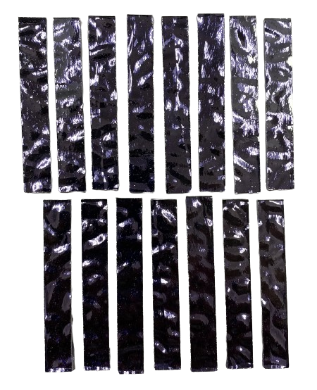15 Violet Waves Mirror Large Rectangle Tiles