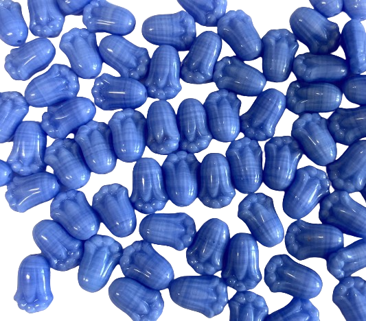 Cornflower Blue Czech Tall Tulips